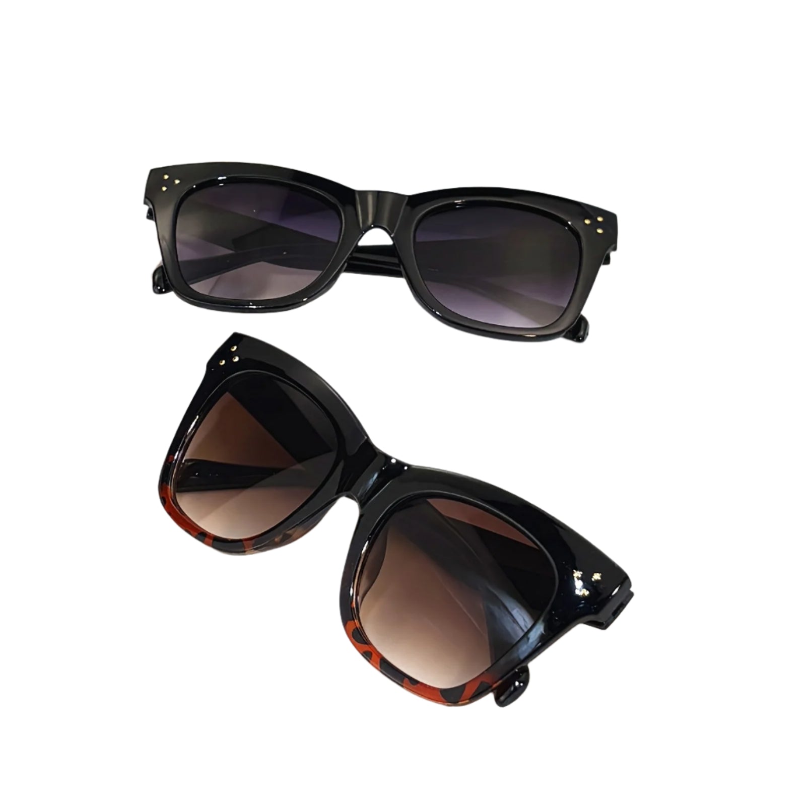 ZXRCYYL Cat Eye Fashion Glasses, Polycarbonate Frame with AC Lens, Anti-Reflective Eyewear